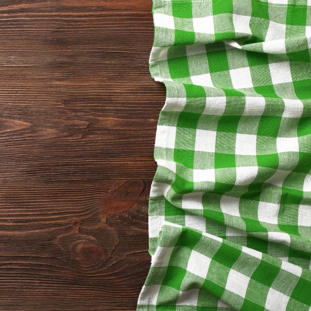 Kitchen Cloth (Green Bar) –