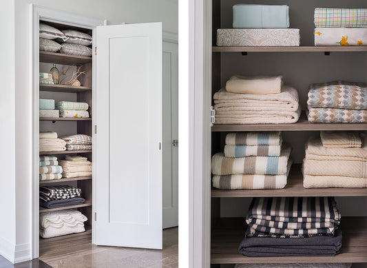 How To Store Linens Without a Closet